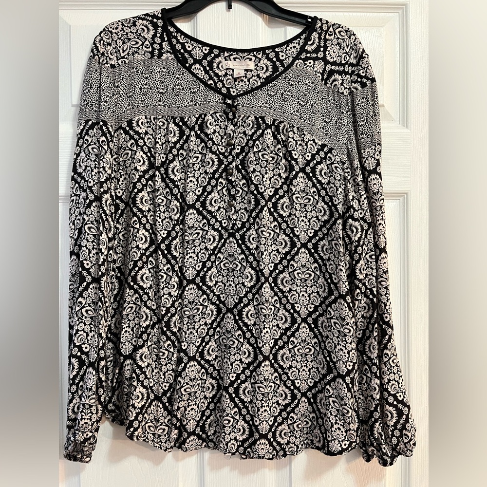 Women’s XL Dress Barn Floral Blouse